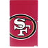 NFL San Francisco 49ers Large Logo PS5 Slim Digital Edition Console Skin