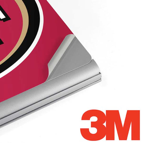 NFL San Francisco 49ers Large Logo Surface Book 2 15in Skin