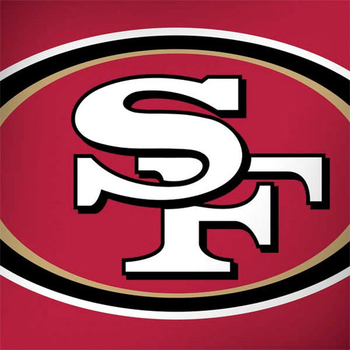 NFL San Francisco 49ers Large Logo Surface Book 2 15in Skin