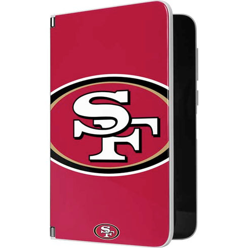 NFL San Francisco 49ers Large Logo Surface Duo Skin