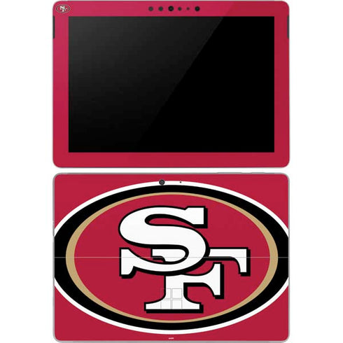 NFL San Francisco 49ers Large Logo Surface Go Skin