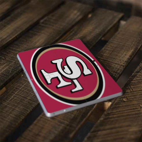 NFL San Francisco 49ers Large Logo Surface Go Skin