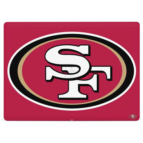 NFL San Francisco 49ers Large Logo Surface Laptop 2 Skin