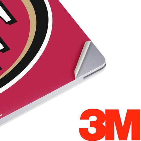 NFL San Francisco 49ers Large Logo Surface Laptop 2 Skin