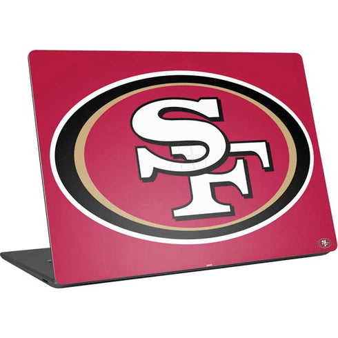 NFL San Francisco 49ers Large Logo Surface Laptop 4 15in Skin