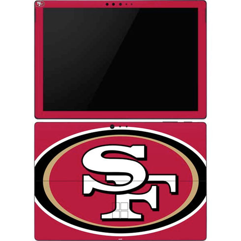 NFL San Francisco 49ers Large Logo Surface Pro 6 Skin