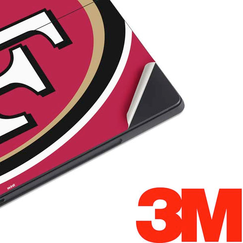 NFL San Francisco 49ers Large Logo Surface Pro 6 Skin