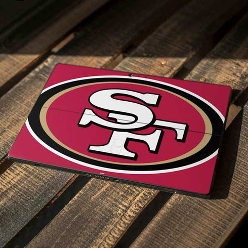 NFL San Francisco 49ers Large Logo Surface Pro 6 Skin