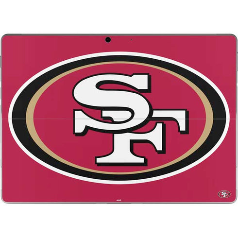 NFL San Francisco 49ers Large Logo Surface Pro 8 Skin