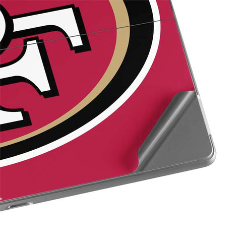 NFL San Francisco 49ers Large Logo Surface Pro 8 Skin