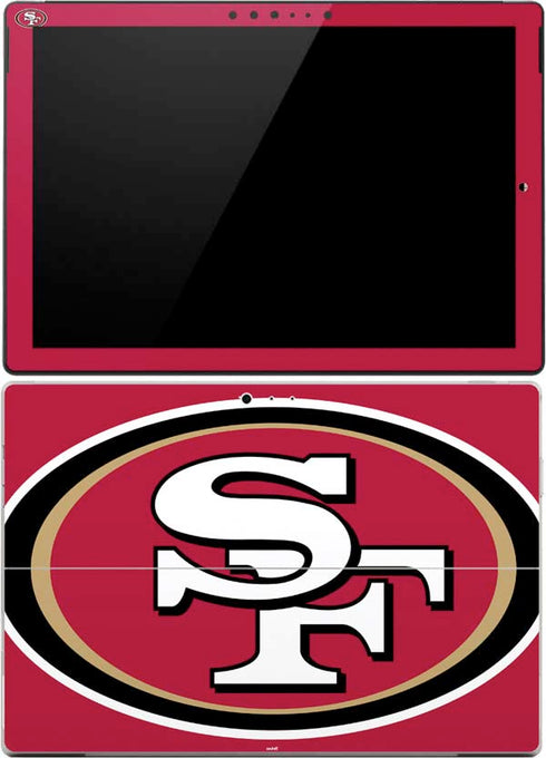 NFL San Francisco 49ers Large Logo Surface Pro (2017) Skin