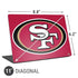 NFL San Francisco 49ers Large Logo Universal Laptop 11in (8.8 x 6.2in) Skin