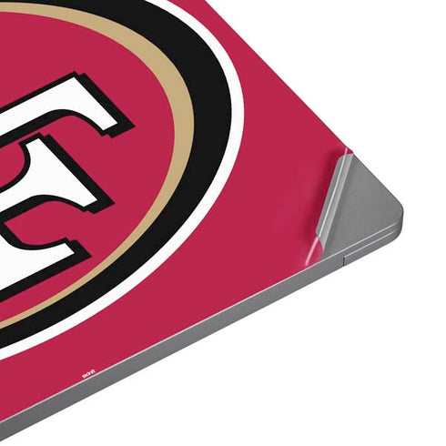 NFL San Francisco 49ers Large Logo Universal Laptop 11in (8.8 x 6.2in) Skin