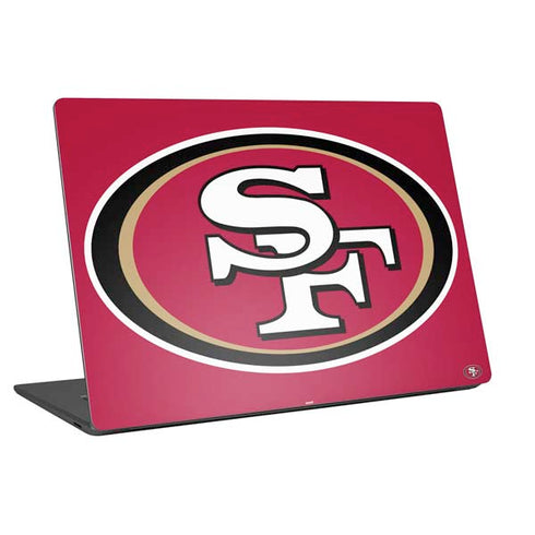 NFL San Francisco 49ers Large Logo Universal Laptop 16in (13 x 9.4in) Skin