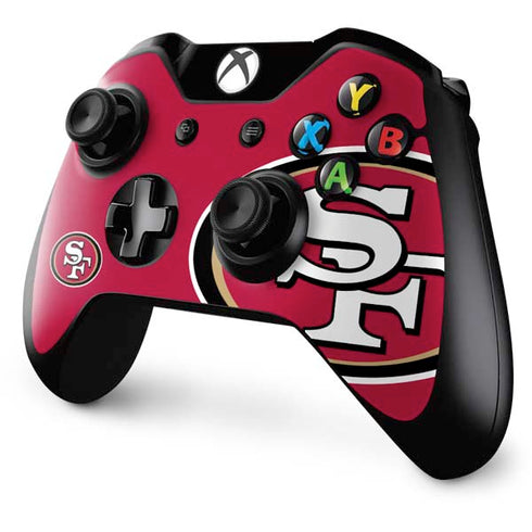 NFL San Francisco 49ers Large Logo Xbox One Controller Skin