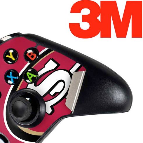 NFL San Francisco 49ers Large Logo Xbox One Controller Skin