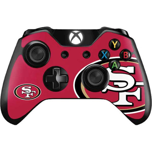 NFL San Francisco 49ers Large Logo Xbox One Controller Skin