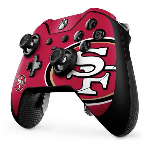 NFL San Francisco 49ers Large Logo Xbox One Elite Controller Skin