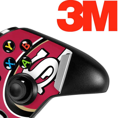 NFL San Francisco 49ers Large Logo Xbox One S Controller Skin