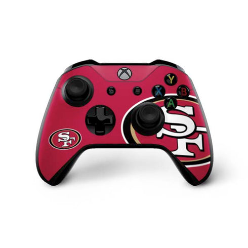 NFL San Francisco 49ers Large Logo Xbox One X Controller Skin