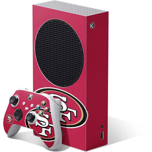 NFL San Francisco 49ers Large Logo Xbox Series S Skins
