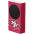 NFL San Francisco 49ers Large Logo Xbox Series S Console Skin