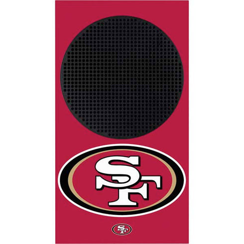 NFL San Francisco 49ers Large Logo Xbox Series S Console Skin