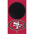 NFL San Francisco 49ers Large Logo Xbox Series S Console Skin