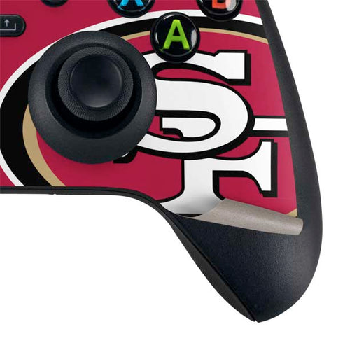 NFL San Francisco 49ers Large Logo Xbox Series X Bundle Skin