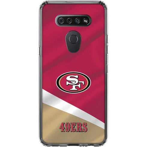 NFL San Francisco 49ers LG K51/Q51 Clear Case