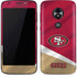 NFL San Francisco 49ers Moto E5 Play Skin
