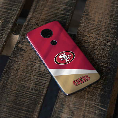 NFL San Francisco 49ers Moto E5 Plus Skin