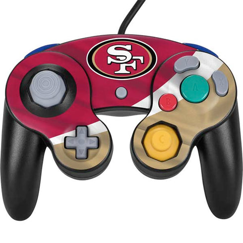 NFL San Francisco 49ers Nintendo GameCube Controller Skin
