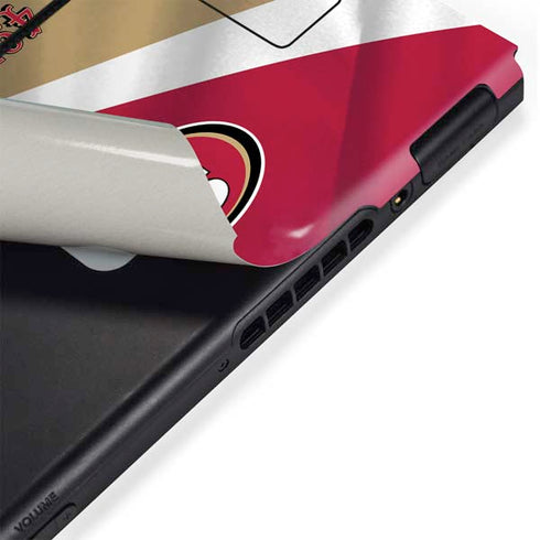 NFL San Francisco 49ers Nintendo Switch Bundle Skin