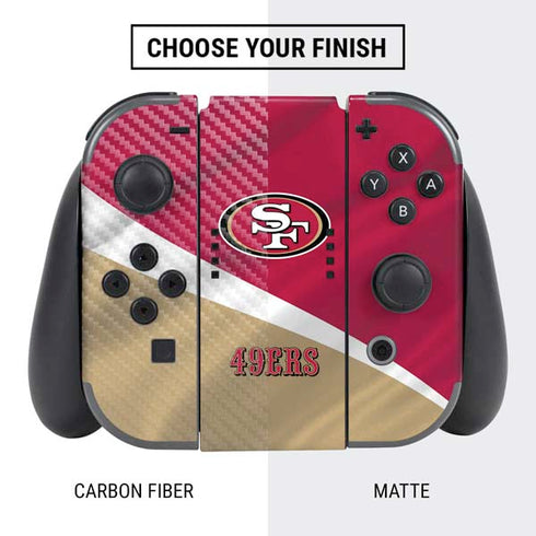 NFL San Francisco 49ers Nintendo Switch Bundle Skin