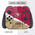 NFL San Francisco 49ers Nintendo Switch Bundle Skin