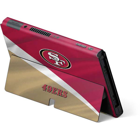 NFL San Francisco 49ers Nintendo Switch OLED (2021) Skin
