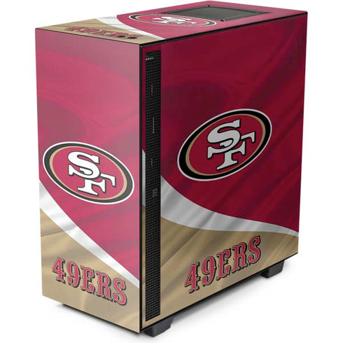 NFL San Francisco 49ers NZXT H510 Compact ATX Mid-Tower Case Skin