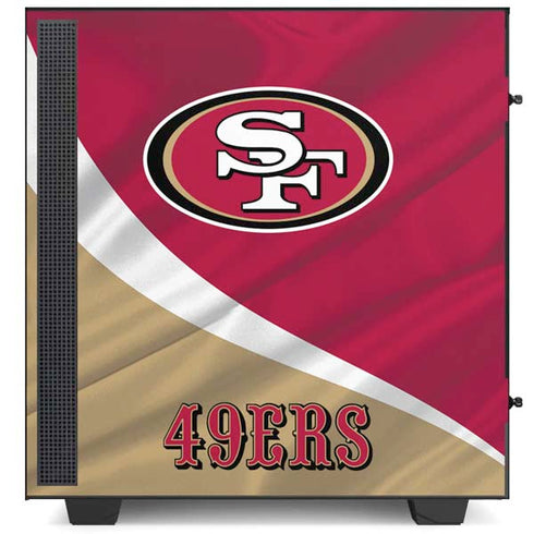 NFL San Francisco 49ers NZXT H510 Compact ATX Mid-Tower Case Skin
