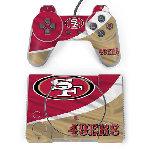 NFL San Francisco 49ers PlayStation Classic Bundle Skin