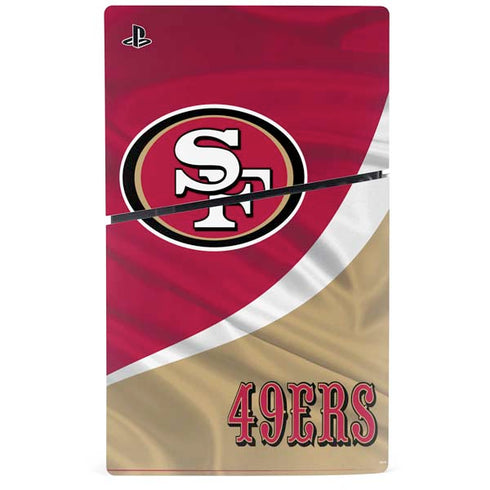 NFL San Francisco 49ers PS5 Slim Digital Edition Console Skin