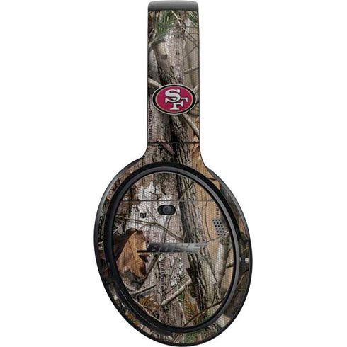 NFL San Francisco 49ers Realtree AP Camo Bose QuietComfort 35 II Headphones Skin