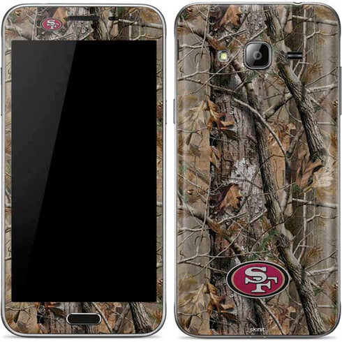 NFL San Francisco 49ers Realtree AP Camo Galaxy J3 Skin