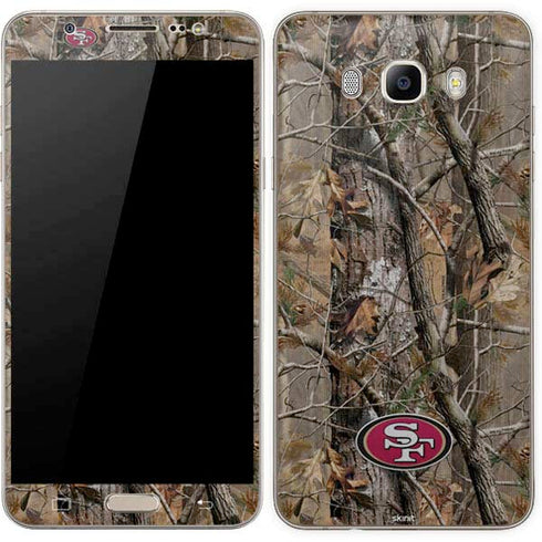 NFL San Francisco 49ers Realtree AP Camo Galaxy J7 Skin