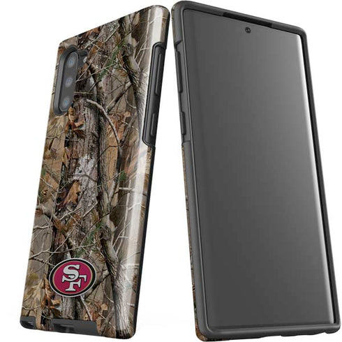 NFL San Francisco 49ers Realtree AP Camo Galaxy Note 10 Pro Case