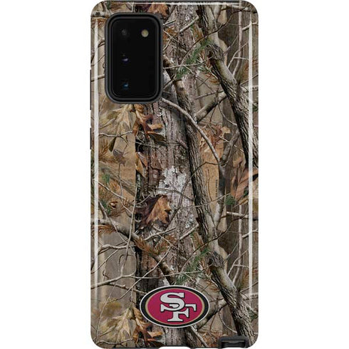 NFL San Francisco 49ers Realtree AP Camo Galaxy Note20 5G Pro Case