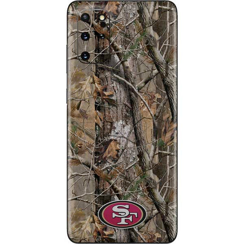 NFL San Francisco 49ers Realtree AP Camo Galaxy S20 Plus Skin