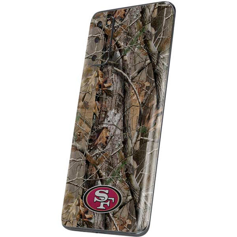 NFL San Francisco 49ers Realtree AP Camo Galaxy S20 Skin