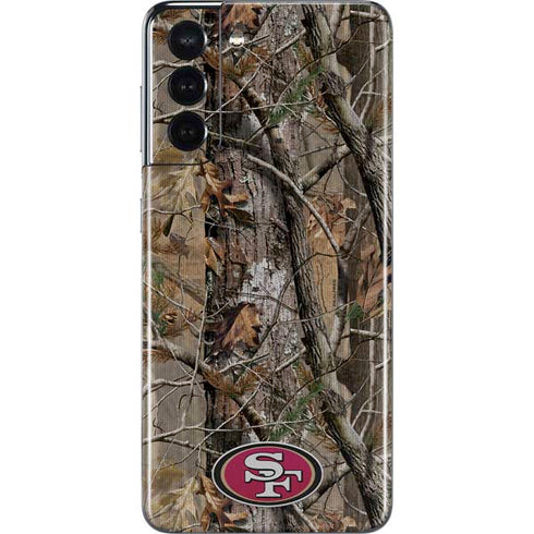 NFL San Francisco 49ers Realtree AP Camo Galaxy S21 5G Skin