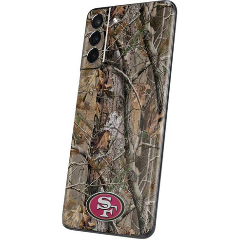 NFL San Francisco 49ers Realtree AP Camo Galaxy S21 5G Skin